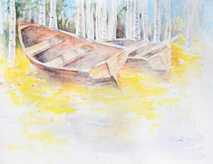 Aspens | Sold | Watercolor