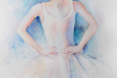 Ballerina | Sold | Watercolor